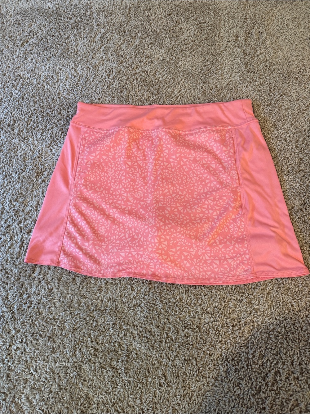 PGA Tour Pink and Coral Printed Women’s Skort